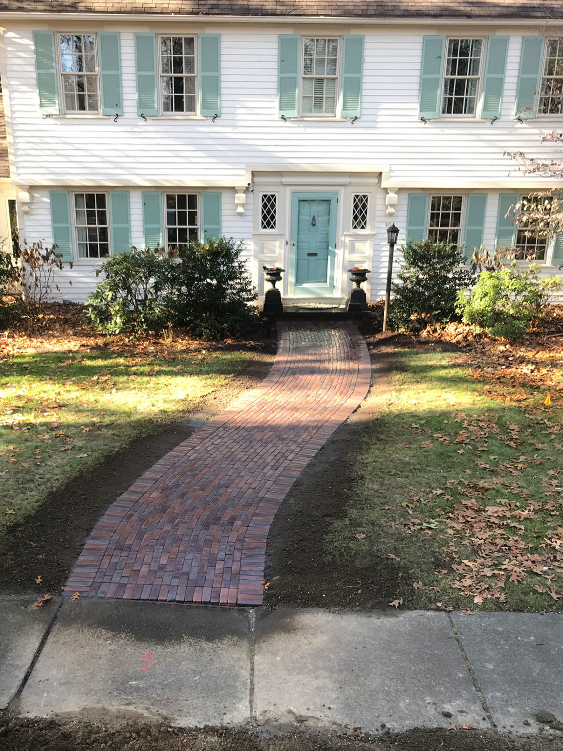 Paver Walkway Longmeadow, MA RJM Landscaping