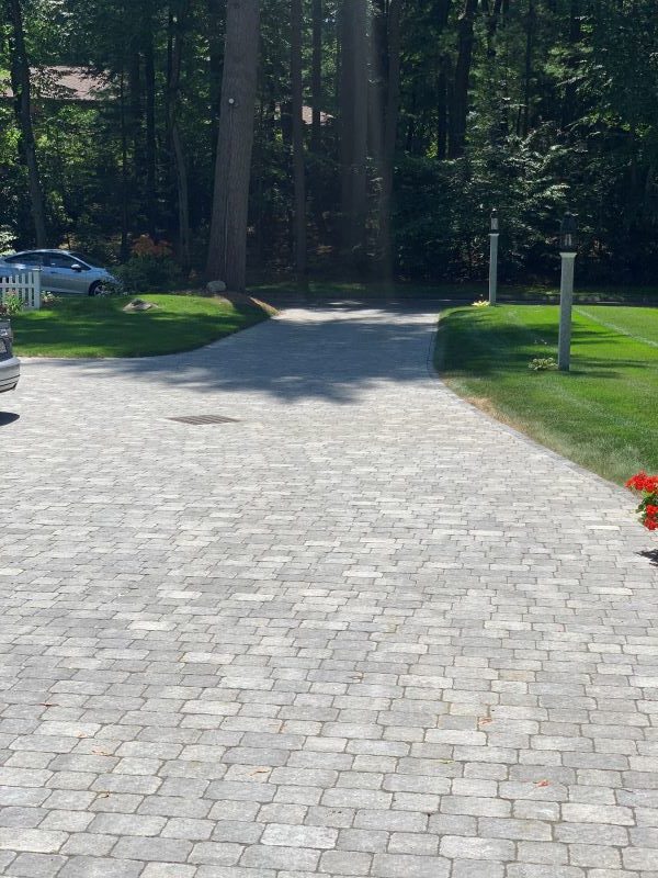driveway, new driveway, driveway landscaping